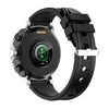 LC19 1.53 inch 2 in 1 Bluetooth Earphone IP67 Waterproof Smart Watch, Support Sleep Monitoring(Black Silver)