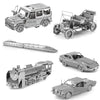 Monster Truck 3D Three-dimensional Metal Car Assembly Model DIY Puzzles Toy