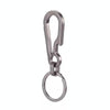 Titanium Alloy Car Keychain Multifunctional Simple Loss Prevention Belt Charm Ring, Style: Upgrade Model