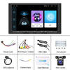 7 inch Carplay GPS Navigation Reverse Integrated Machine, Style: Standard+AHD Camera(2+32G)