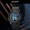 SKMEI 1895 Multifunctional Men Outdoor 50M Waterproof Luminous Digital Wrist Watch(Black White)