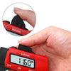 Plastic Electronic Digital Thickness Gauge Professional Construction Tools(Blue)