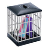 6802 Cell Phone Prison Cell Phone Storage Box with Alarm Clock Timer(Gray)