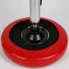 For Diameter 28-35cm Simple PU Leather Stretch Round Stool Cover Waterproof Lift Chair Cover(Black)