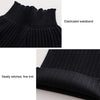 Girls Cardigan Sweater + Wide-Legged Pants Set Autumn And Winter Knitting Two-Piece Kit, Size:  100cm(Pink)