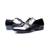 Flat Shoes Breathable Men Business Dress Shoes, Size:40(Black)