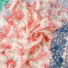 180 X 85cm  Women Cotton And Linen Scarf Retro Splicing Bohemian Printed Silk Shawl SL1906-052