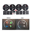 Car Button Repair Sticker AC Central Control Sticker(A 31 Key)