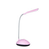 2 PCS Flexible Adjustable Portable Bedroom Reading Desk Lamp LED Night Light for Children(Pink)