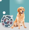 Slow Feeder Dog & Cat Bowl - Interactive Puzzle Plate (Blue)