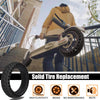 8.5 Inch Electric Scooter Honeycomb Anti-Explosive Tire Resistant Rubber Tire For Xiaomi Mijia M365 / M365 Pro(Black)