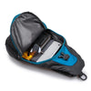 Motorcycle Waterproof Nylon Backpack Convenient Motorbike Chest Bag Backpack Camping Hiking Running Outdoor Sport Bag(Green)
