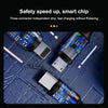 WK WDC-137 3 in 1 USB to Micro USB / 8 Pin + USB-C / Type-C 3A Fast Charing Cable(White)