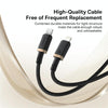 Baseus Dura Series USB-C / Type-C to 8 Pin 20W Fast Charging Cable, Length:1m(Gold Black)