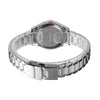 SKMEI 1534 elegant waterproof quartz steel band watch with diamond inlay(Silver Rose Gold)