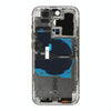 iPhone 14 Pro Back Cover Silver - Battery, Buttons, Wireless Charging (CE)