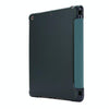 For iPad 10.2 2021 / 2020 / 2019 Airbag Deformation Horizontal Flip Leather Case with Holder & Pen Holder(Dark Green)