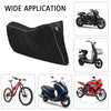 WUPP CS-1410A2 Motorcycle Thickened Oxford Cloth All-inclusive Waterproof Sun-proof Protective Cover, Size:M(Black)