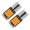 10pcs T10 4014-26SMD Car Bright Lights LED Clearance Light Lamp Reading Light (Yellow Light)