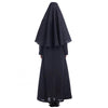 Halloween Costume Women Nun Missionary Cosplay Clothing, Size:S, Bust:92cm, Dress Length:138cm, Shoulder Width:38cm