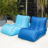 BB1803 Foldable Portable Inflatable Sofa Single Outdoor Inflatable Seat, Size: 100 x 80 x 70cm(Navy)