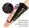Free Code Outdoor Sports Non-slip Silicone Protective Half-finger Gloves(Black)