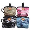 Camouflage Dog Treat Bag with Poop Bag Dispenser (Blue)