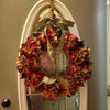 Hydrangea Wreath Door Hanging Artificial Flower Christmas Ornament, Size: 40cm