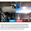 160x86cm Car Double Circle Sun Visor Heat Insulation Sun Protection Sun Block