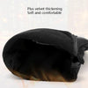 BSDDP A0112 Motorcycle Plush Cold-proof Touch Screen Riding Gloves Windproof Waterproof Outdoor Sports Gloves, Size: XXL(Black)