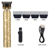 Household Haircutting Tools Electrical Haircut Pusher, Style: Dragon And Phoenix(Gold)