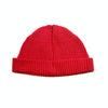 A21 Short Beanie Retro Hip Hop Knitted Cap, Size:One Size(Red)