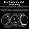 HDT 3 Max 1.6 inch Leather Band IP67 Waterproof Smart Watch Support Bluetooth Call / NFC(Silver)