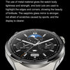 Ochstin 5HK46P 1.36 inch Round Screen Leather Strap Smart Watch with Bluetooth Call Function(Brown)