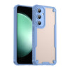 For Samsung Galaxy S24 FE 5G Armor Glaze PC Hybrid TPU Phone Case(Blue)