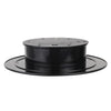 25cm 360 Degree Electric Rotating Mirror Surface Turntable Display Stand Video Shooting Props Turntable for Photography, Load 3kg, Powered by Battery(White)