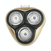 For Philips AT/PT Series Razor Integral Head with HQ8 Double-layer Blades(Gold)
