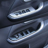 For Toyota 2022 VOXY/Noah 90 Series Right-hand Drive Glass Switch Panel Modification Sticker(Piano Black)