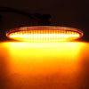 2 PCS DC12V / 5W Car LED Dynamic Blinker Side Lights Flowing Water Turn Signal Light for Lexus, Amber Light (Transparent)