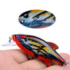LB72 8cm/10.9g Lure Painted Floating Bionic Lure Rattle Pearl False Lure(1)