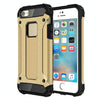 Tough Armor TPU + PC Combination Case for iPhone SE & 5 & 5s(Gold)