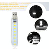 3W 8 LEDs 5730 SMD USB LED Book Light Portable Night Lamp, DC 5V (White Light)