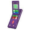 For Samsung Galaxy A16 5G Vertical Flip Card Bag Holder Leather Phone Case(Purple)