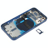 iPhone 12 Mini Blue Back Cover Assembly with Keys & Wireless Charging