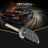 Hyundai ix35/ix45/Santa Fe 4 Button Key Shell