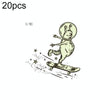 20 PCS Children Waterproof Space Luminous Tattoo Stickers(Ci-110)