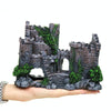 Aquarium Castle Ornament - Resin Fish Tank Decoration