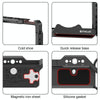 For Sony ZV-E1 PULUZ Aluminum Alloy Camera Cage Stabilizer (Black)