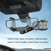 Car Rearview Mirror Navigation Retractable Multifunctional Mobile Phone Holder(Green)