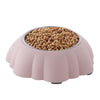 Pink Pumpkin Pet Bowl, Stainless Steel, 400ml (Cat/Small Dog)